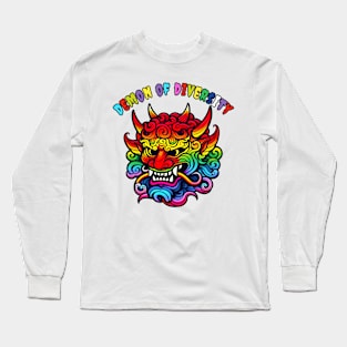 Pride month devil Long Sleeve T-Shirt